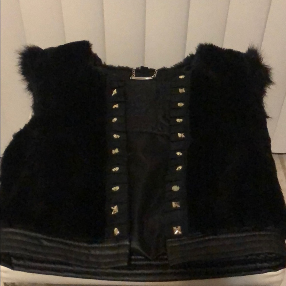Express XXS 100% Faux Fur vest